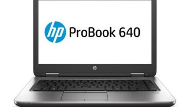 Hp 640 G3 i5-7th-8-256-14 شبه جديد