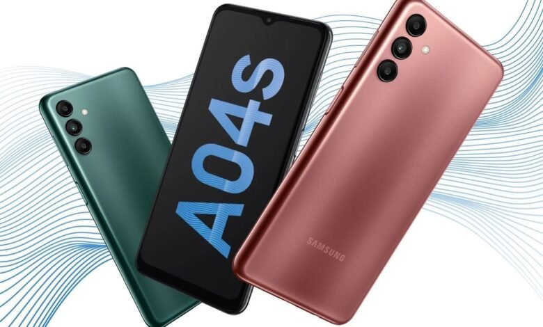 اطلاق Galaxy A04s الجديد المُصنع في مصر رسميًا